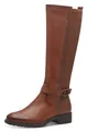 Produktbild: Stiefel , Blockabsatz, Langschaftstiefel mit XS-Schaft und Stretchfunktion, Gr. 39, cognac