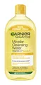 Produktbild: Garnier Sanftes Mizellen Gesichtswasser, Schonendes Reinigungswasser zum Entfernen von Make-Up, Für einen strahlenden und wachen Teint, Mit Vitamin C, SkinActive All-in-1, 1 x 700 ml