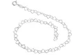 Produktbild: Silberkettenstore Fußkette Fußkette Herzen - 925 Silber, Länge wählbar von 23-30cm