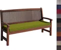 Produktbild: Bankauflage Stuhlkissen mit abnehmbarem Bezug Bankkissen Bankpolster Polsterauflage Auflage für Gartenbank viele Farben und Größen zur Auswahl (100 x 30 x 5cm, Grün)