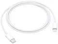 Produktbild: Apple USB-Kabel USB-C Stecker, Apple Lightning Stecker 1.00 m Weiß MUQ93ZM/A