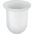 Produktbild: Wenko Wc Garnitur Toiletten Bürsten Klo Halter Glas Ares Bad Accessoires Gäste