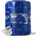 Produktbild: 20 LITER SAE 10W-40 MOTORÖL ÖL MANNOL DIESEL EXTRA + HAHN