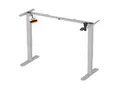 Produktbild: ALBATROS UP30 Gestell für Schreibtisch Höhenverstellbar Elektrisch mit Motor, silber - Stufenlos Höhenverstellbares Schreibtischgestell / Tischgestell, Farbe:Silber