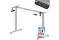 Produktbild: Albatros International Schreibtisch Albatros elektrisch höhenverstellbares Tischgestell UP30 (Silber), elektrisch mit starkem Motor, Optimal als Stehschreibtisch
