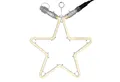 Produktbild: STAR TRADING LED-Stern für außen System 24 LED Stern H: 32cm koppelbar ohne Trafo Weihnachtsstern, LED Classic, warmweiß (2100K bis 3000K)