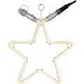 Produktbild: STAR Extra System 24 Außen LED Leucht Stern Silhouette 60 LED warmweiß Ø28cm