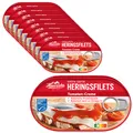 Produktbild: Hawesta - Heringsfilets in Tomaten Creme - Tomatensauce - 10 x 200g
