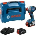 Produktbild: Bosch Akku-Drehschlagschrauber GDX 18V-285, 2 x Akku GBA 18V 4.0Ah Betriebsart: Akku-Betrieb|Akku enthalten: Ja, 2xAkku|Art des Zubehörs: GDX 18V-285, 2 x Akku GBA 18V 4.0Ah,  1 L-BOXX-Koffer