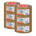 Produktbild: 6x Tesa Packband Ultra Strong Klebeband Paketband 66m x 50mm 65µm braun 57177
