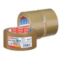 Produktbild: 3 x Tesa Packband Ultra Strong Klebeband Paketband 66m x 50mm 65µm braun 57177