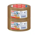 Produktbild: 2 x Tesa Packband Ultra Strong Klebeband Paketband 66m x 50mm 65µm braun 57177