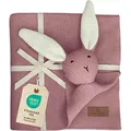 Produktbild: Babydecke DIKOS® Babydecke SCHMUSE-HASE Baby Geschenk Mädchen Junge Geschenkset, DIKOS, Geschenk zur Geburt, PREMIUM Qualität, 100 % BIO Baumwolle, nachhaltig