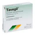 Produktbild: TAVEGIL Injektionslösung 2 mg/2 ml Ampullen 5X2 ml
