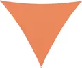 Produktbild: Lumaland Sonnensegel Polyester Dreieck 3 x 3 x 3 m Sonnenschutz UV-Schutz orange