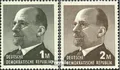 Produktbild: DDR 1481-1482 (kompl.Ausgabe) postfrisch 1969 Walter Ulbricht