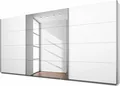 Produktbild: OTTO home Kleiderschrank Mehrzweckschrank Aktenschrank Möbel Mietswohnung Schlafzimmer DOBENE (erhältlich in Breite: 271 und 360 cm, Höhe: 210 cm) mit großen Spiegelelementen, inkl. Schubladeneinsatz MADE IN GERMANY