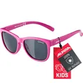 Produktbild: ALPINA LUZY - Verzerrungsfreie und Bruchsichere Sonnenbrille Mit 100% UV-Schutz Für Kinder, berry gloss, One Size