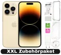 Produktbild: Apple iPhone 14 Pro Max - 128 GB - Gold  - XXL Starterset -  Zustand: GUT