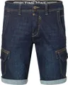 Produktbild: Timezone Jeansshorts mit Kontrastnähten und Cargotaschen Größe: 31W