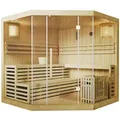 Produktbild: Artsauna Saunakabine, Natur, Holz, 200x200x200 cm, Freizeit, Wellness, Sauna