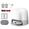 Produktbild: Roborock Qrevo Curv 2 ProX White Saug-/Wischroboter inkl. Absaugstation/ Reinigungsstation, QC2PX02-00