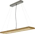 Produktbild: Trio Brad LED Pendelleuchte  27W dimmbar Holzfarbig warmweiss