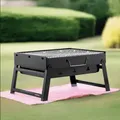 Produktbild: Faltbarer tragbarer Grill zur Verwendung mit Holzkohle BearBQ InnovaGoods