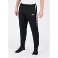 Produktbild: JAKO Trainingshose Pant Active (100% Polyester) lang schwarz/weiss Herren