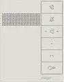 Produktbild: Hager Innenstation audio, IP über 2-Draht, Freisprechen, intercom speak, weiß (RTQ620X)