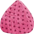 Produktbild: BeanBag Fluffy Stars XL 70 x 110 cm, Pink