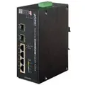 Produktbild: PLANET IGS-624HPT - Switch - 4 x 10/100/1000 (PoE+)