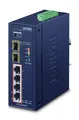 Produktbild: Planet IGS-624HPT IP30 6-Port Gigabit Switch with 4-Port 802.3AT POE+ plus 2 ~E~