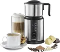 Produktbild: Cloer Milchaufschäumer Induktion 250ml 450ml Edelstahl schwarz silber Latte
