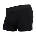Produktbild: BN3TH Premium Herren Trunk Brief Unterwäsche Classic by 3D Support Pouch und nahtlosem Pucker Panel, atmungsaktiv und feuchtigkeitstransportierend, weicher Modal Stoff, Schwarz, Größe S