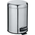 Produktbild: Wenko Leman Kosmetikeimer 5,0 l silber, glänzend (5 l) (24680100)