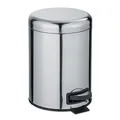 Produktbild: WENKO Leman Kosmetikeimer 5,0 l silber, glänzend, 1 St.