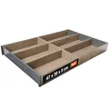 Produktbild: Blum AMBIA-LINE Besteckkasten | Premium Schubladen-Organizer für moderne Küchen & Schränke | schützt, sortiert & ordnet Besteck übersichtlich | mit Antirutschfüßen | 47 × 30 × 5 cm | Nebraska Eiche