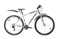 Produktbild: Multibrand Distribution Probike PRO 29 Zoll Fahrrad Mountainbike 21 Gang, Herren, Damen geeignet ab 175-190 cm (weiß Rot)
