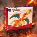 Produktbild: Pokemon Glurak Figur MEGA von Mattel - Charizard - Bauset - GWY77 - NEU&OVP