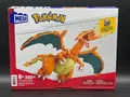 Produktbild: Pokemon Glurak Charizard Mega Bauset Klemmbausteine Mattel NEU OVP N5193-195