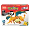 Produktbild: Pokemon Mega Construx Wonder Builders Bauset Glurak 222 Teile 10 cm NEU & OVP !
