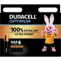 Produktbild: 8er Multipack Duracell Micro (AAA)-Batterie 1.5 V 8 St.