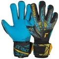 Produktbild: Reusch Torwarthandschuhe Attrakt Aqua Finger Support mit Evolution Negative Cut goldfarben|schwarz 8