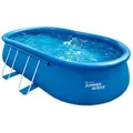 Produktbild: Ambia Garden Pool-Set Pgp1181042F, Blau, Kunststoff, 107x549x305 cm, Freizeit, Pools und Wasserspaß, Pools
