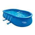 Produktbild: Fast-Set-Pool-Set 'Quick' 549 x 305 x 107 cm mit Einstiegsleiter und Filtersystem