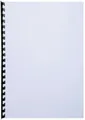 Produktbild: EXACOMPTA Thermo-Bindemappe Einbanddeckel Evercover A4 270g/qm Lederprägung VE=100 Stück weiß, (