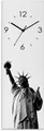 Produktbild: Artland Wanduhr Freiheitsstatue - New York (wahlweise mit Quarz- oder Funkuhrwerk, lautlos ohne Tickgeräusche)