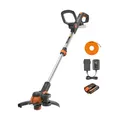 Produktbild: WORX Akku-Rasentrimmer 20V –​​ mit Akku & Ladestation - Grau