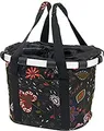 Produktbild: KLICKfix Reisenthel Bikebasket Lenkertasche mit Aluminumrahmen Folklore-schwarz